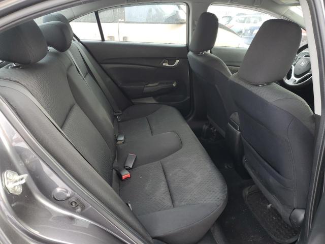 2HGFB2F54EH546744 - 2014 HONDA CIVIC LX GRAY photo 10