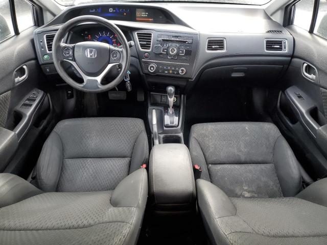 2HGFB2F54EH546744 - 2014 HONDA CIVIC LX GRAY photo 8