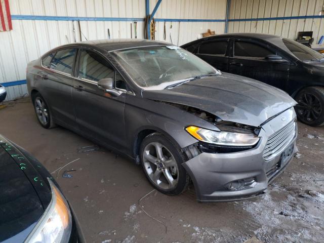 3FA6P0H72ER316097 - 2014 FORD FUSION SE GRAY photo 4