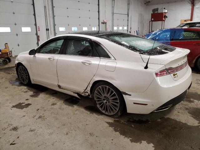 3LN6L2JK8DR821054 - 2013 LINCOLN MKZ WHITE photo 2