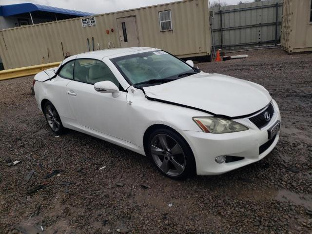 JTHFE2C24A2503751 - 2010 LEXUS IS 350 WHITE photo 4