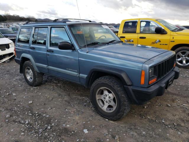 1J4FJ68S6VL544423 - 1997 JEEP CHEROKEE SPORT BLUE photo 4