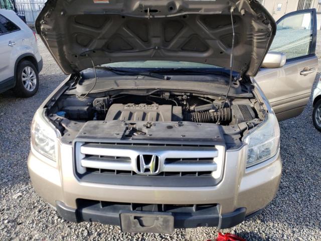 2HKYF18566H517452 - 2006 HONDA PILOT EX GOLD photo 12