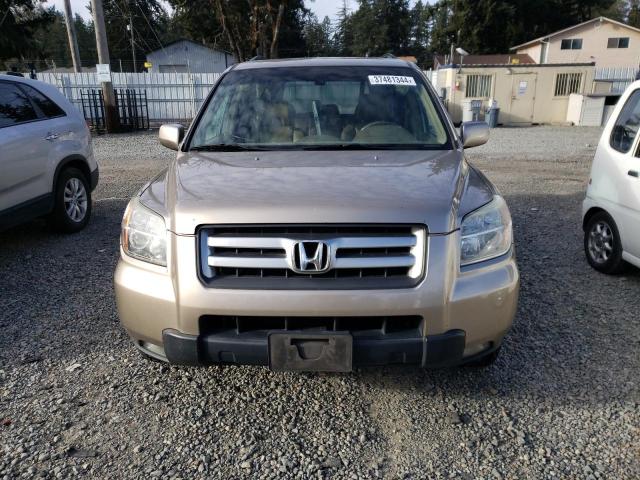 2HKYF18566H517452 - 2006 HONDA PILOT EX GOLD photo 5