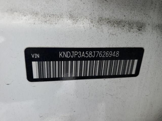 KNDJP3A58J7626948 - 2018 KIA SOUL + WHITE photo 13