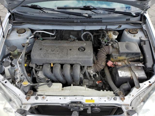 2T1BR32E05C382004 - 2005 TOYOTA COROLLA CE SILVER photo 11