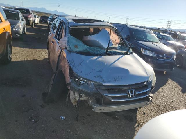 2HKRM4H52EH674213 - 2014 HONDA CR-V EX SILVER photo 5