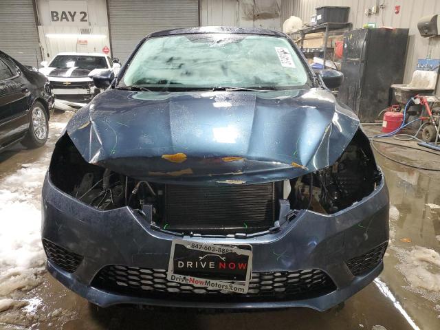 3N1AB7AP2GL650855 - 2016 NISSAN SENTRA S BLUE photo 5