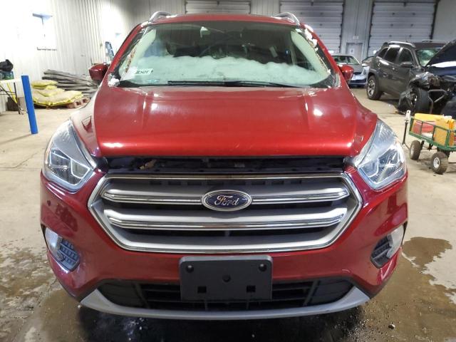 1FMCU9HD5JUC58274 - 2018 FORD ESCAPE SEL RED photo 5