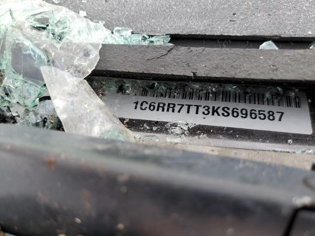 1C6RR7TT3KS696587 - 2019 RAM 1500 CLASS SLT გრაფიტი ფოტო 12