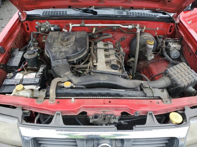 1N6DD21Y6WC385347 - 1998 NISSAN FRONTIER P XE RED photo 11