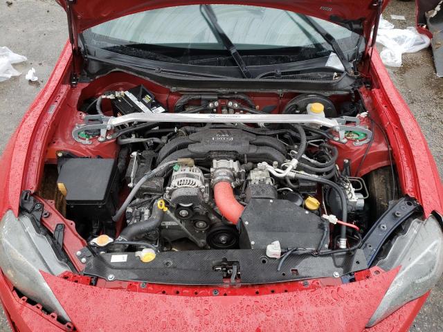 JF1ZNAA10D2705564 - 2013 TOYOTA SCION FR-S RED photo 11