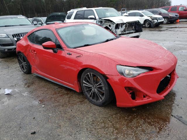 JF1ZNAA10D2705564 - 2013 TOYOTA SCION FR-S RED photo 4