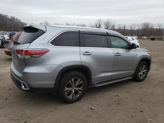 5TDJKRFH5ES054124 - 2014 TOYOTA HIGHLANDER XLE Gümüş foto 3
