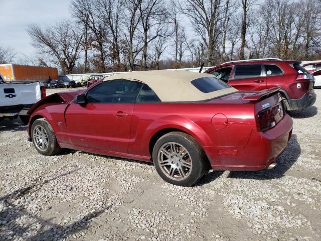 1ZVHT85H965107743 - 2006 FORD MUSTANG GT MAROON photo 2