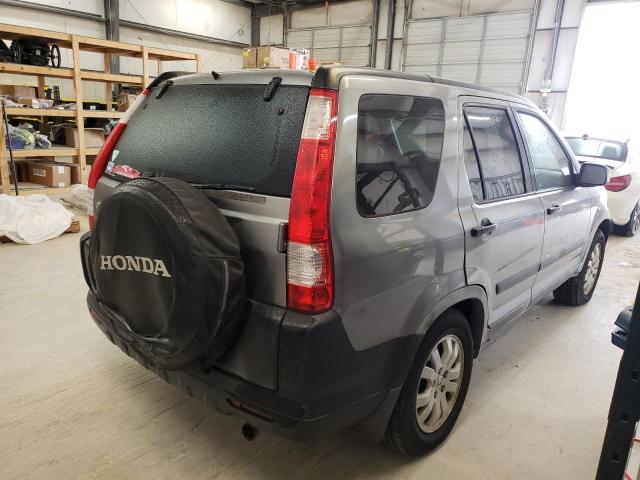 JHLRD78805C060691 - 2005 HONDA CR-V EX GRAY photo 3