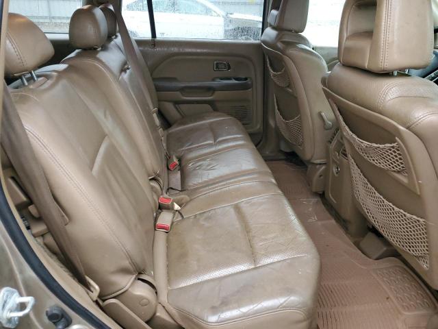 5FNYF18565B033679 - 2005 HONDA PILOT EXL GOLD photo 11