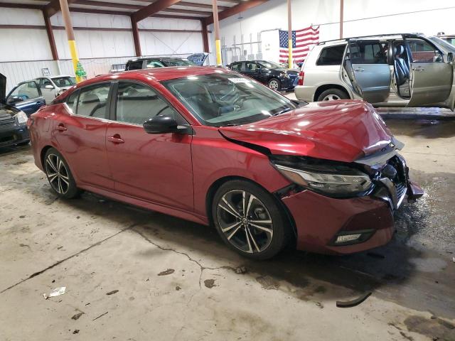 3N1AB8DV1MY207126 - 2021 NISSAN SENTRA SR RED photo 4