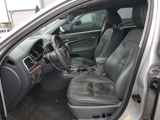 3LNHL2GC3AR647298 - 2010 LINCOLN MKZ SILVER photo 7