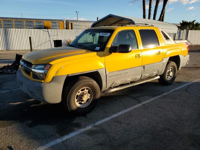 3GNGK23G13G230540 - 2003 CHEVROLET AVALANCHE K2500 YELLOW photo 1