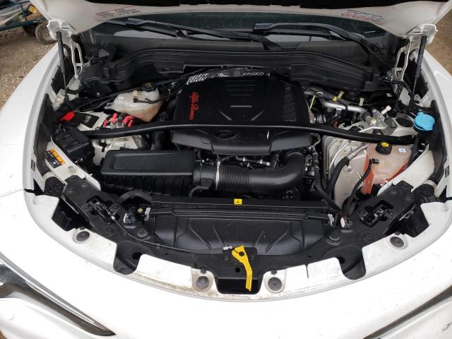 ZASFAKNN7J7B76633 - 2018 ALFA ROMEO STELVIO TI SPORT WHITE photo 12