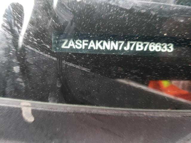 ZASFAKNN7J7B76633 - 2018 ALFA ROMEO STELVIO TI SPORT WHITE photo 13