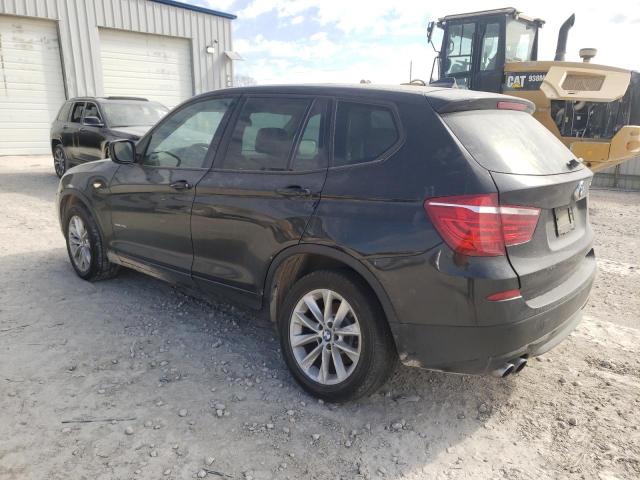 5UXWX9C57E0D28736 - 2014 BMW X3 XDRIVE2 BLACK photo 2