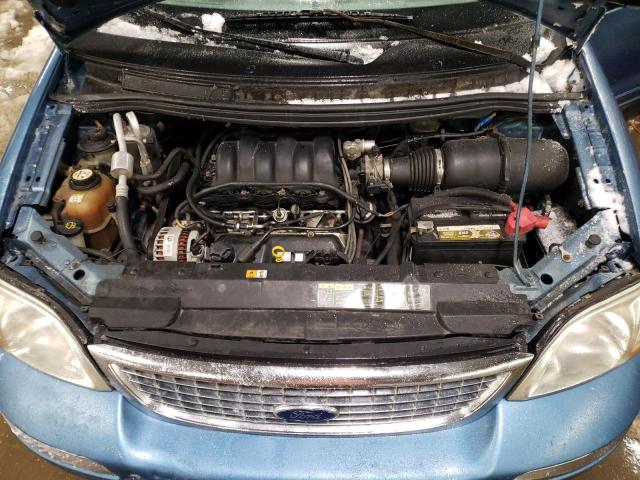 2FMZA52432BA69523 - 2002 FORD WINDSTAR SE BLUE photo 12