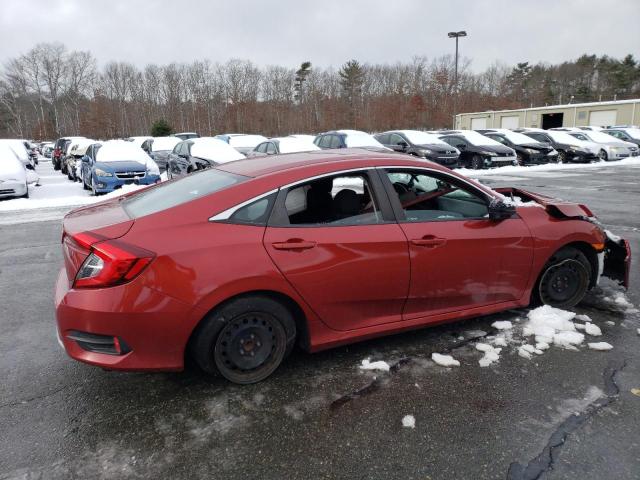 2HGFC2F6XKH524149 - 2019 HONDA CIVIC LX RED photo 3