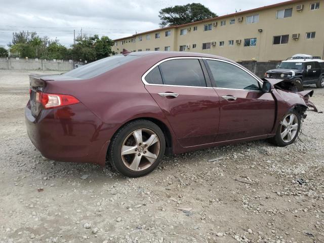 JH4CU2F6XBC011242 - 2011 ACURA TSX BURGUNDY photo 3