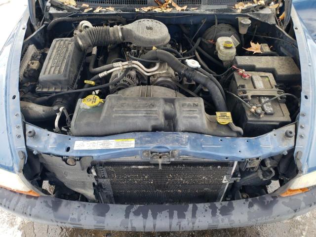 1D7HL38XX3S341966 - 2003 DODGE DAKOTA QUAD SPORT BLUE photo 11