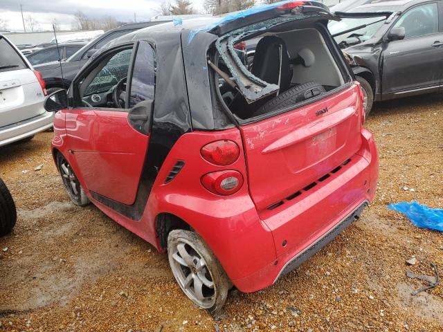 WMEEJ3BA0FK796712 - 2015 SMART FORTWO PURE RED photo 2