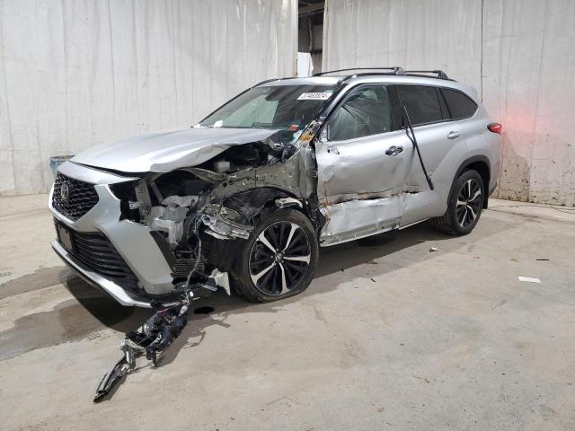 5TDLZRBH2MS121707 - 2021 TOYOTA HIGHLANDER XSE SILVER photo 1