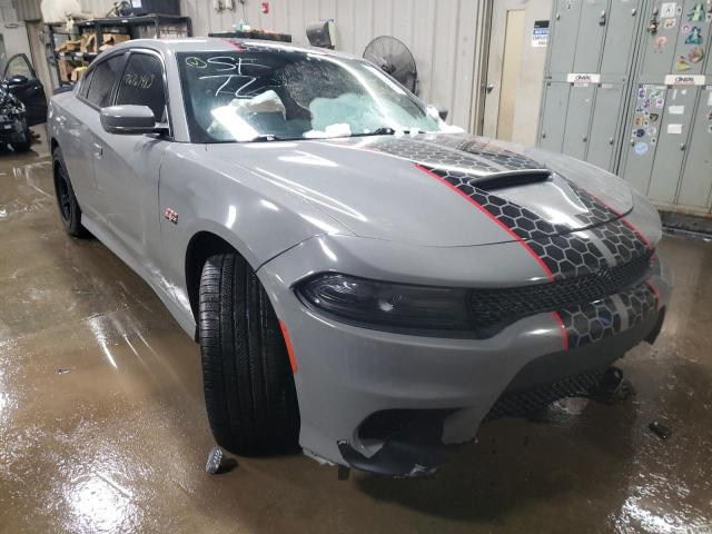 2C3CDXGJ4LH211828 - 2020 DODGE CHARGER SCAT PACK GRAY photo 4