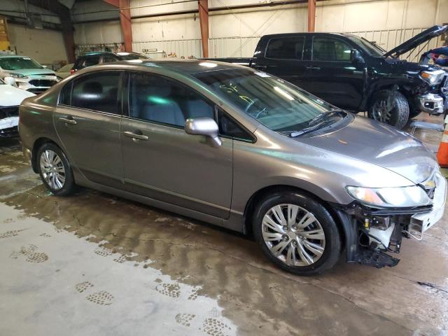 2HGFA1F55AH567979 - 2010 HONDA CIVIC LX GRAY photo 4