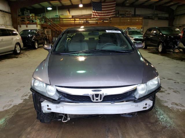 2HGFA1F55AH567979 - 2010 HONDA CIVIC LX GRAY photo 5