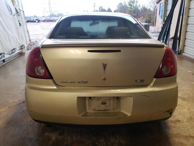 1G2ZG58N774203992 - 2007 PONTIAC G6 BASE GOLD photo 6