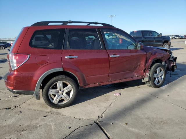 JF2SH6DC9AH904328 - 2010 SUBARU FORESTER 2.5X LIMITED MAROON photo 3