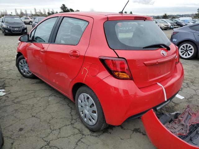 VNKKTUD3XGA061718 - 2016 TOYOTA YARIS L RED photo 2