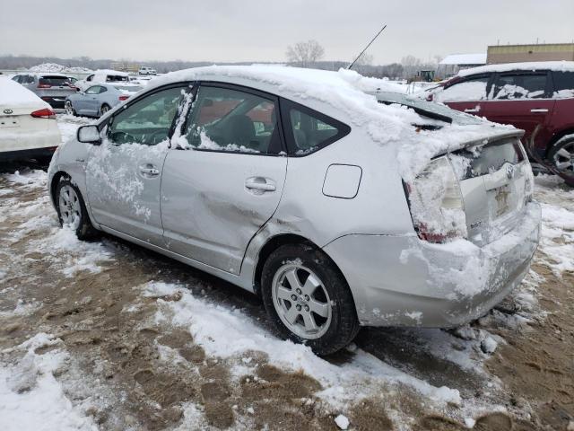 JTDKB20U683380571 - 2008 TOYOTA PRIUS SILVER photo 2