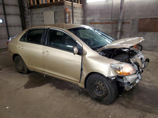 JTDBT4K36CL022053 - 2012 TOYOTA YARIS TAN photo 4