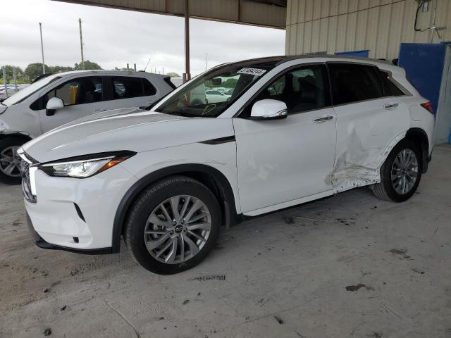 3PCAJ5BA7PF117719 - 2023 INFINITI QX50 LUXE WHITE photo 1