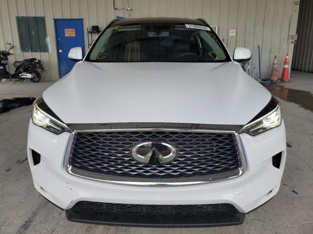 3PCAJ5BA7PF117719 - 2023 INFINITI QX50 LUXE WHITE photo 5