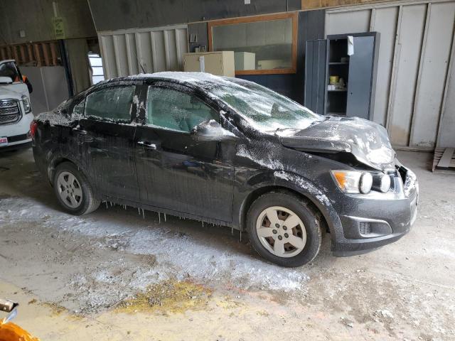 1G1JA5SH1D4171087 - 2013 CHEVROLET SONIC LS შავი ფოტო 4