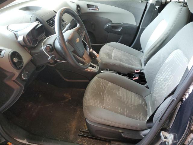 1G1JA5SH1D4171087 - 2013 CHEVROLET SONIC LS შავი ფოტო 7