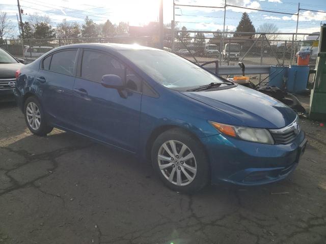 2HGFB2F80CH551172 - 2012 HONDA CIVIC EX BLUE photo 4