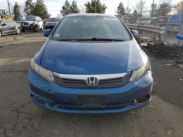 2HGFB2F80CH551172 - 2012 HONDA CIVIC EX BLUE photo 5