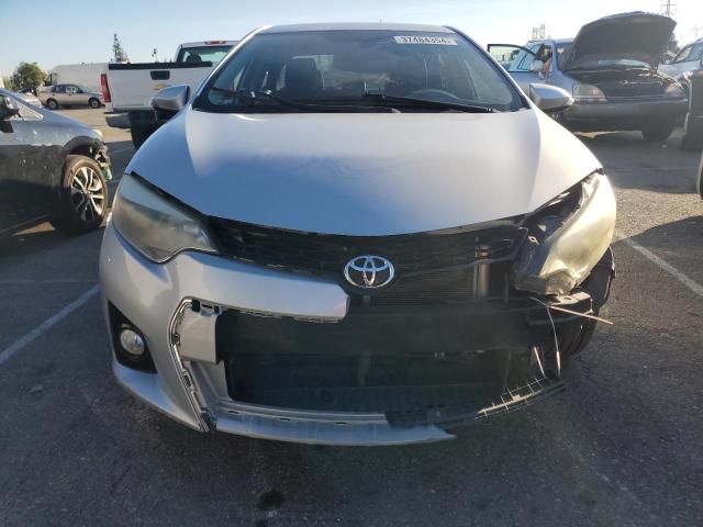 5YFBURHE7FP335904 - 2015 TOYOTA COROLLA L SILVER photo 5