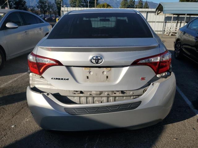 5YFBURHE7FP335904 - 2015 TOYOTA COROLLA L SILVER photo 6