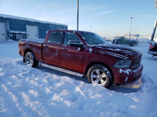 1C6RR7UT2FS543445 - 2015 RAM 1500 SPORT BURGUNDY photo 4